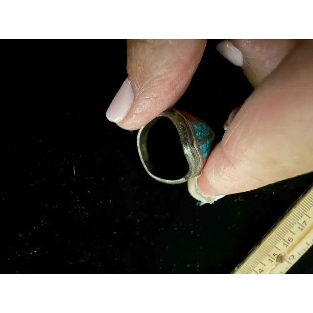 unknown turquoise silver navajo